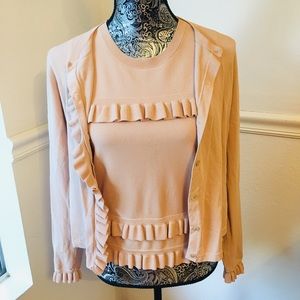 Ann Taylor “Tank and cardigan”